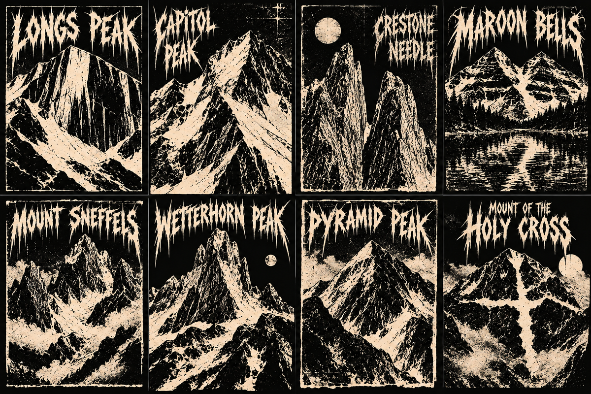 COLORADO PEAK STICKERS