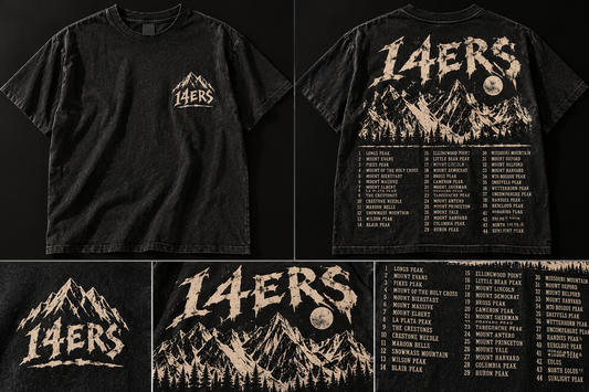 COLORADO 14ERS TEE
